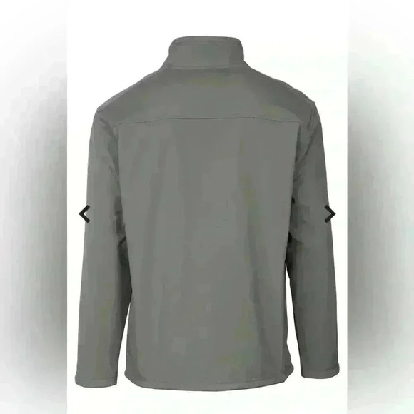 RedHead Softshell Fleece Jacket Men’s Size S Grey Outdoor Hiking Rain Fishing - Picture 2 of 11